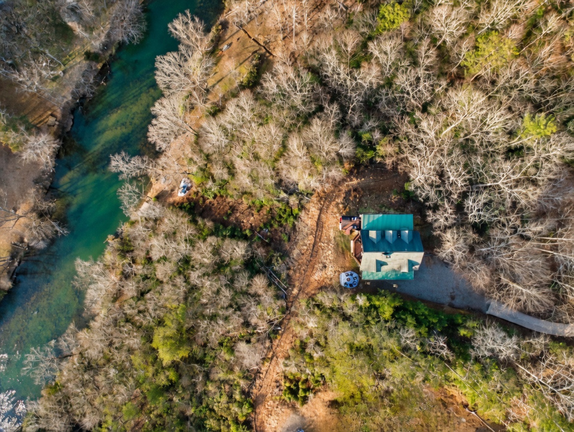 Aerial · River